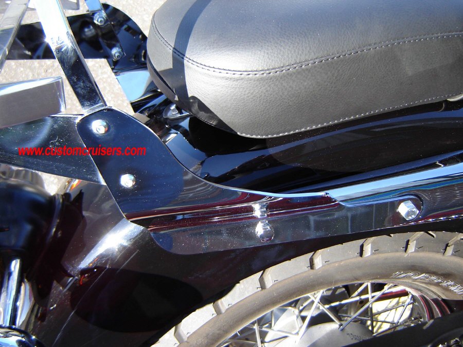 Triumph America Sissy Bar Luggage Rack turnipbarnnorfolku